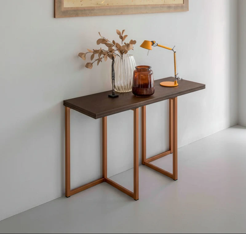 Console extensible pieds métal - Flap