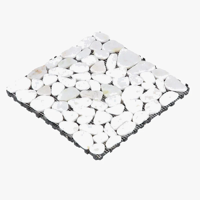 paves emboitables pierre sol exterieur jardin balcon