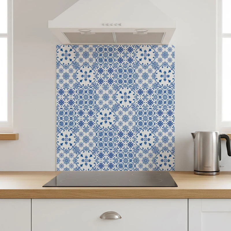 Crédence de plaque de cuisson adhésive en carrelage - Plusieurs tailles et couleurs disponibles