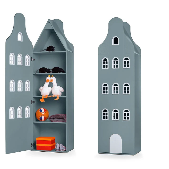 Voici le sac à dos Palazzo gris de Dutch Children's Wardrobe
