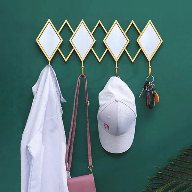 Porte Manteau Mural Design Miroir