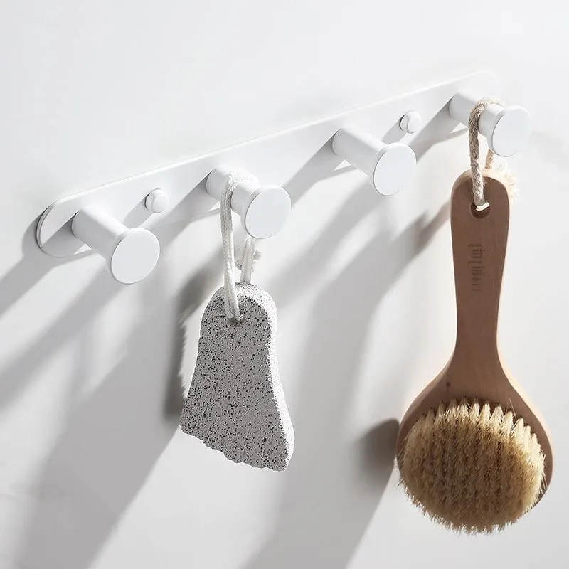 Porte Manteau Mural Design Blanc