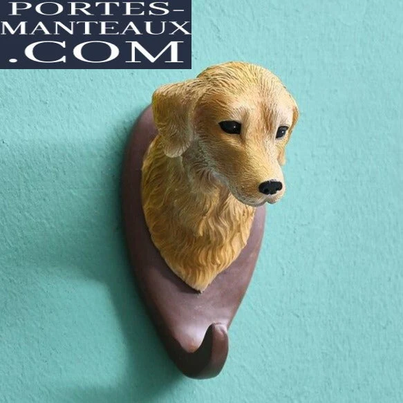 Porte Manteau Mural Original Chien