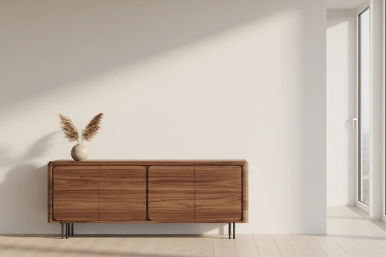 Buffet bas bois noyer - Fiory