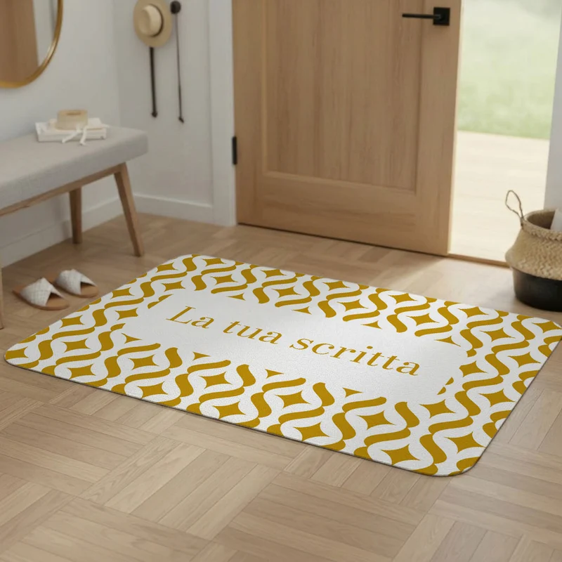 Paillasson moderne - Plusieurs couleurs et tailles disponibles - Personnalisable