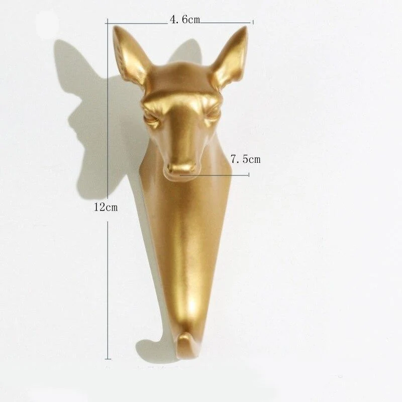 Porte Manteau Mural Original Biche