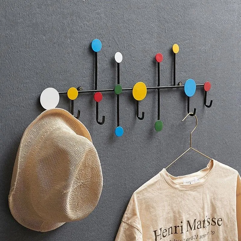 Porte Manteau Mural Design Couleur