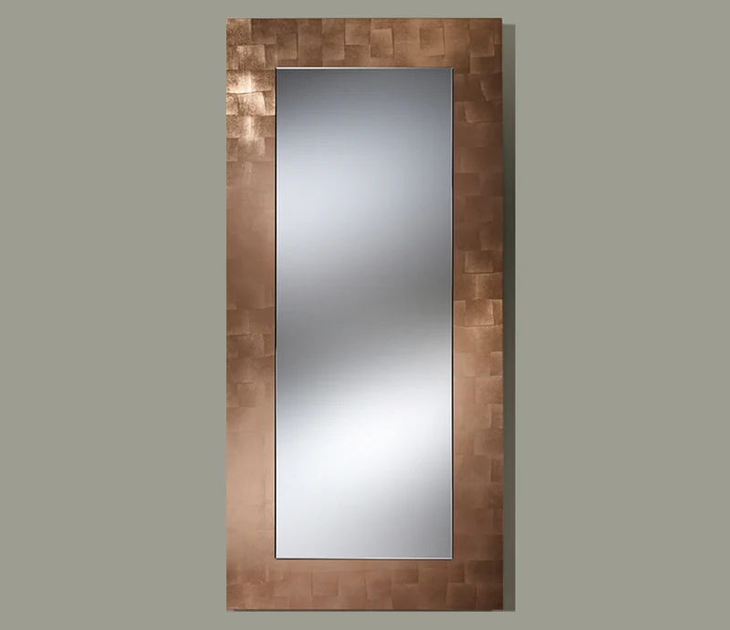 Grand miroir cuivre rectangulaire - Basic Copper