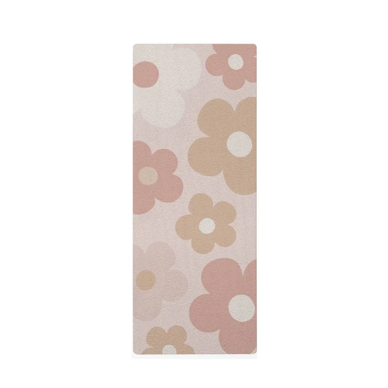 Tapis de chevet enfant Pink Daisy - Nom personnalisable