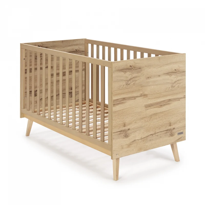 Lit bébé MARTHA Big Oak 70x140 cm Micuna