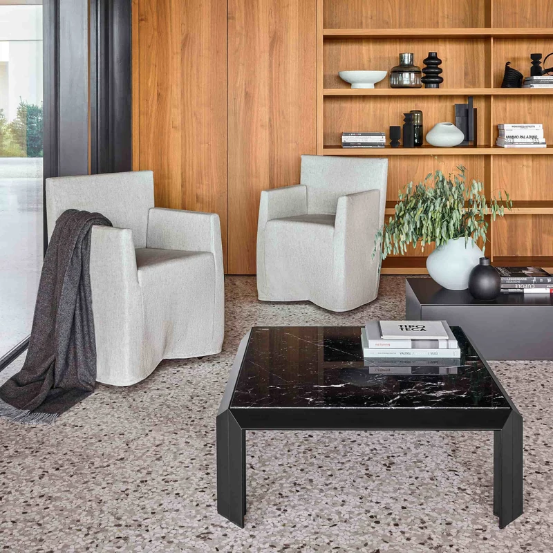 Coffee Table T-TABLE by Angelo Mangiarotti for Baleri Italia