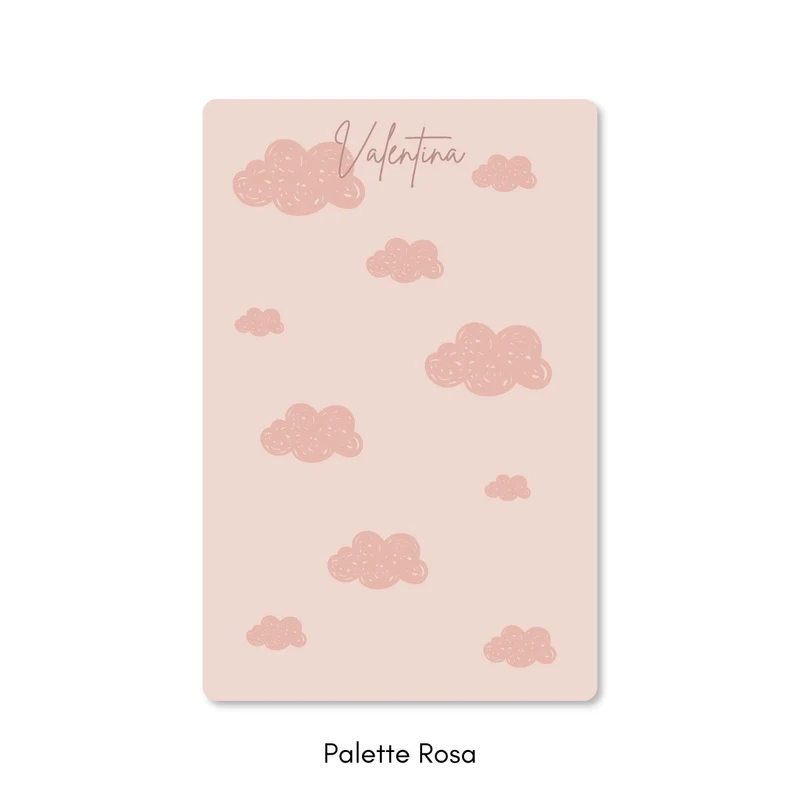 Tapis Cloud Kids - Plusieurs couleurs et tailles disponibles - Prénom personnalisable