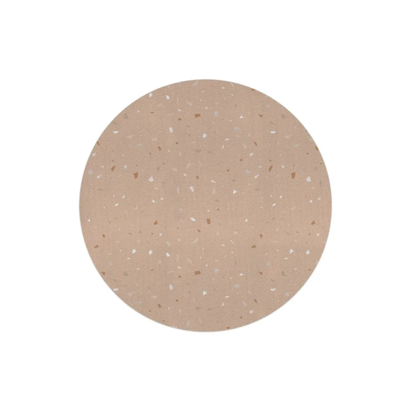 Tapis de terrasse rond pour enfants - Plusieurs couleurs disponibles