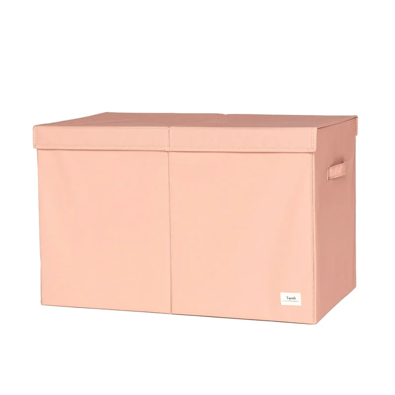 Porte-jouet en argile rose 3 Sprouts