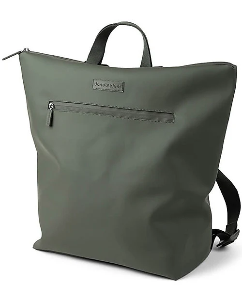 Sac à dos avec matelas à langer pliable vert Done By Deer