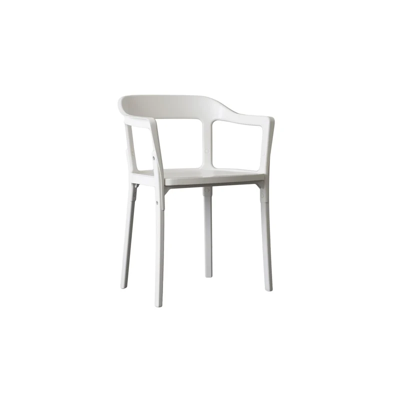 Wood Chair STEELWOOD by Ronan & Erwan Bouroullec for Magis