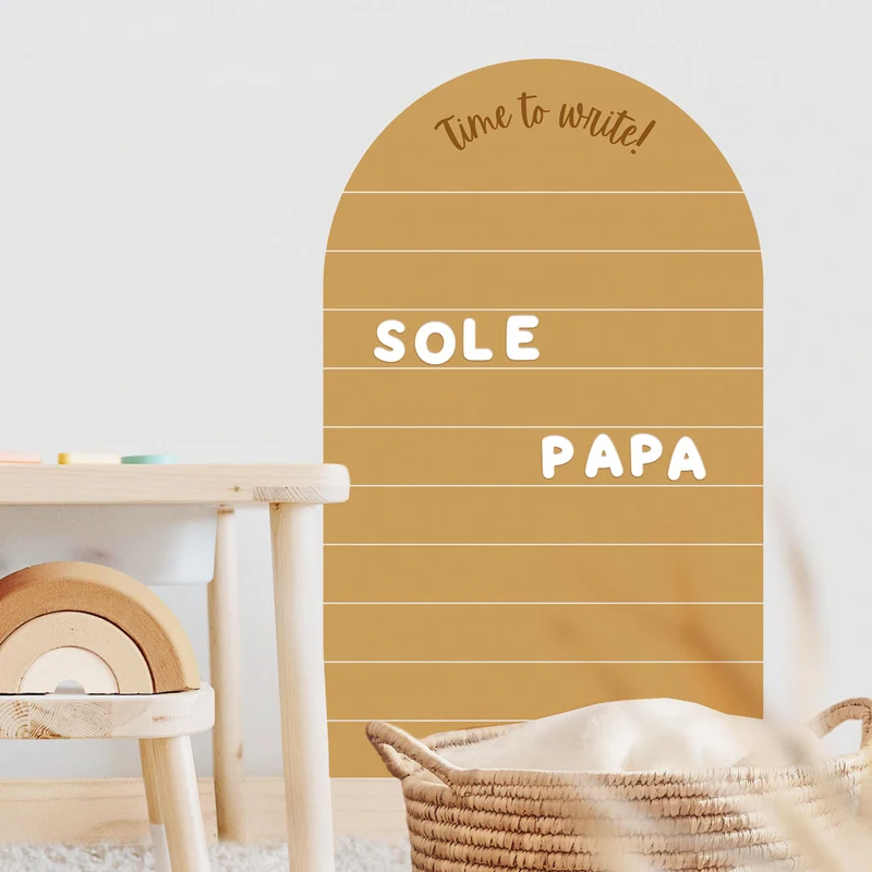 Tableau blanc magnétique inscriptible - Plusieurs couleurs disponibles