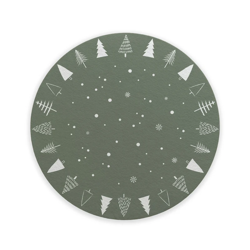 Tapis de sapin de Noël - Plusieurs couleurs disponibles