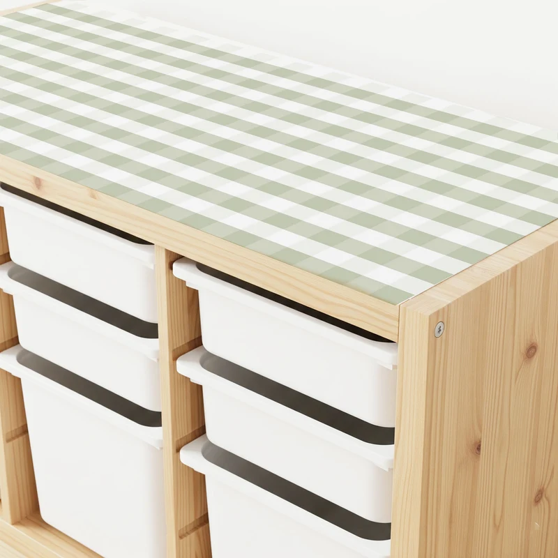 Autocollant vichy pour hauts - Plusieurs couleurs disponibles
