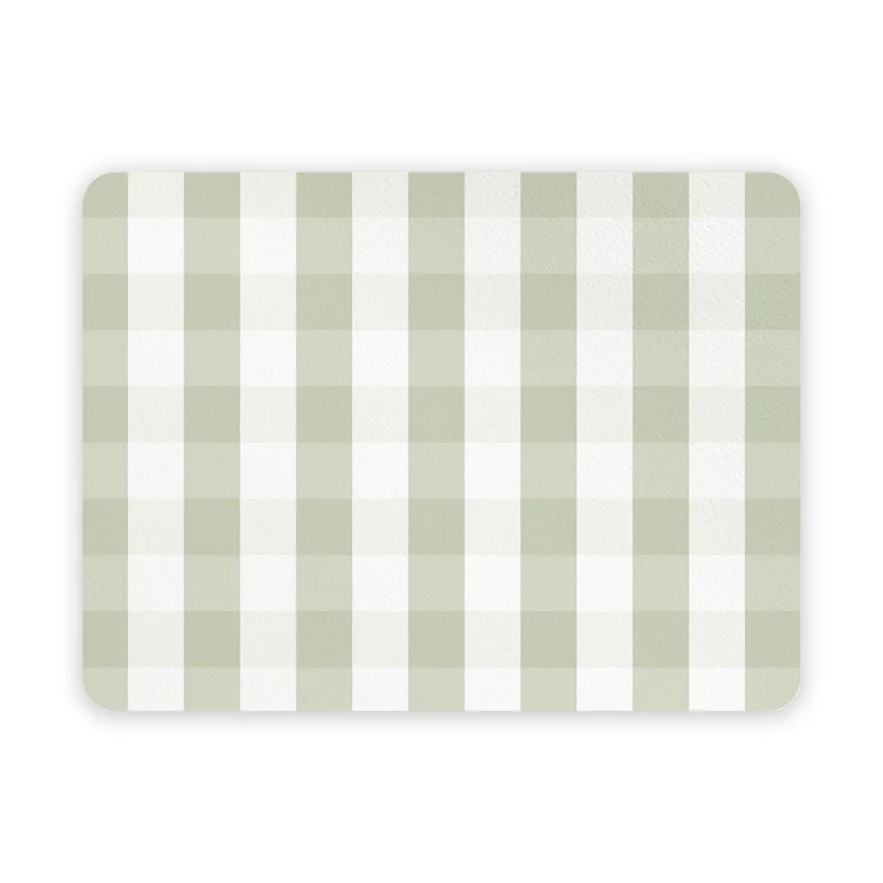 Sets de table petit-déjeuner à carreaux vichy - Plus de couleurs et de formes disponibles