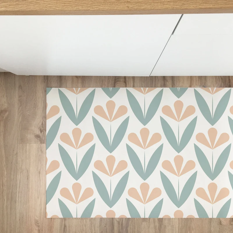 Tapis de cuisine en vinyle Petal Haze - Plusieurs tailles disponibles