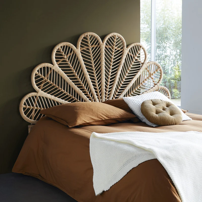 Tête de lit en rotin 160 cm