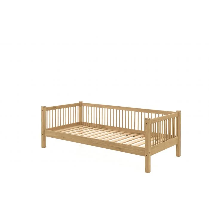 Lit cabane Vipack en chêne FORREST 90x200 cm