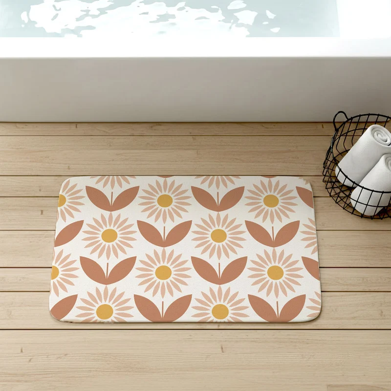 Tapis de bain antidérapant Daisy Reverie - Plusieurs tailles disponibles