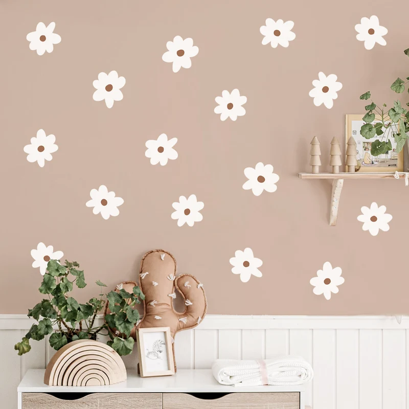 Autocollant de marguerites