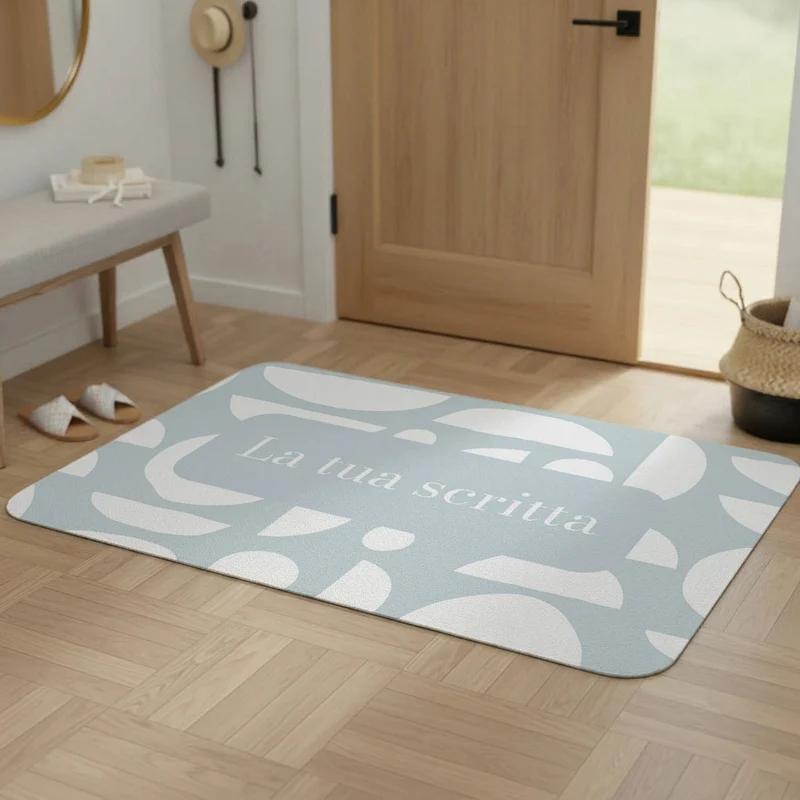 Paillasson Clair de Lune - Plusieurs couleurs et tailles disponibles - Texte personnalisable