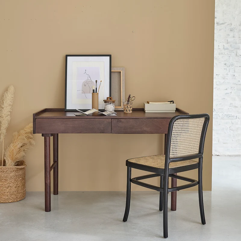 Bureau en manguier massif 125 cm