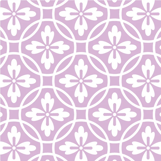 Tissu Adhésif Vintage Mauve 100x100 cm