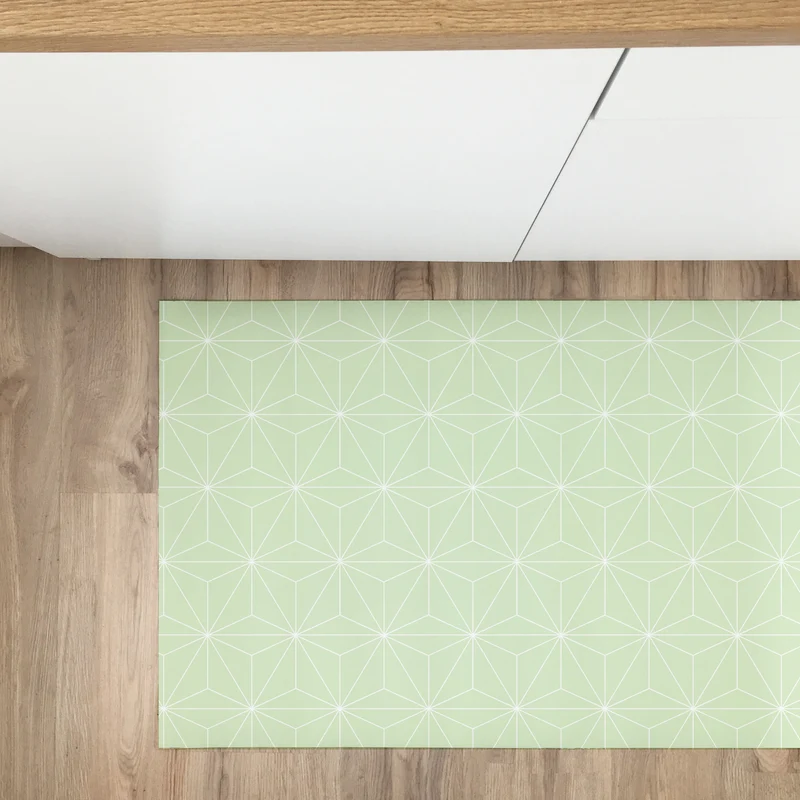 Tapis en vinyle 48x98 Tokyo Pistache
