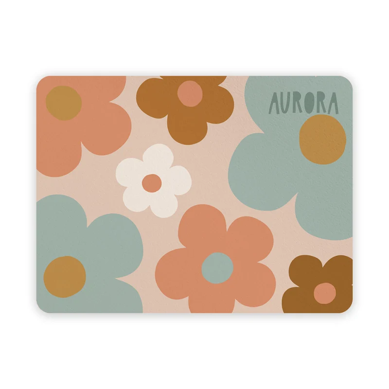 Set de table enfant Daisy - Nom personnalisable