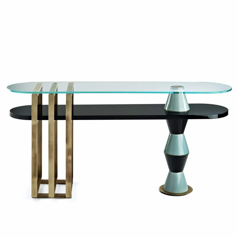 Console PALM by Piero Angelo Orecchioni for Marioni