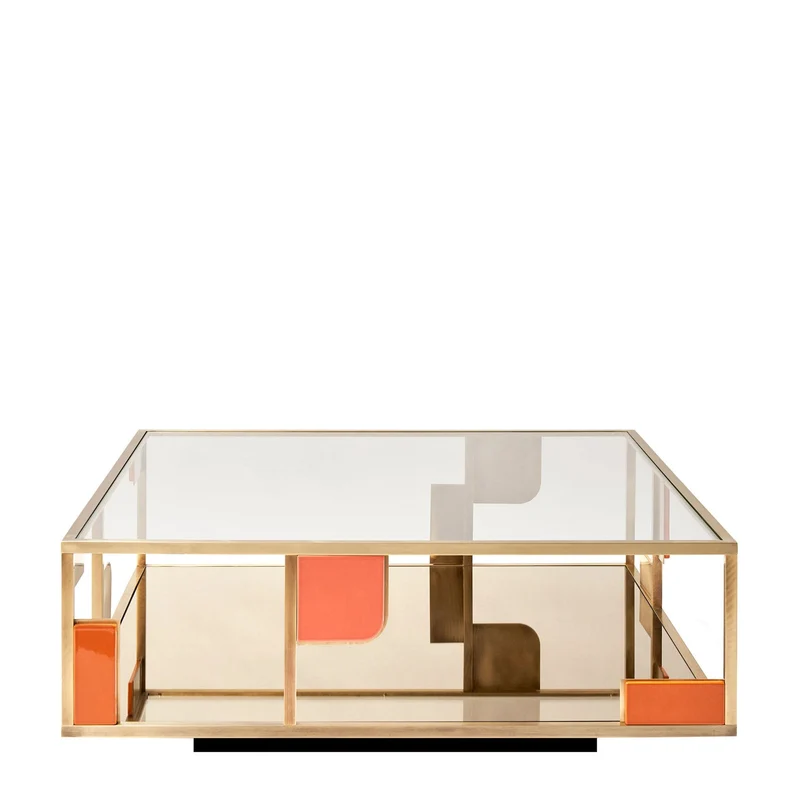 Square Coffee Table SUNSET by La Récréation for Marioni
