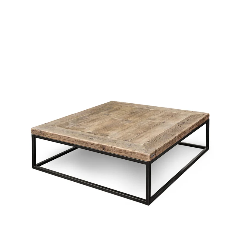 Reclaimed Wood Coffee Table ROMEO by Giuseppe Mazzardi for Inventoom