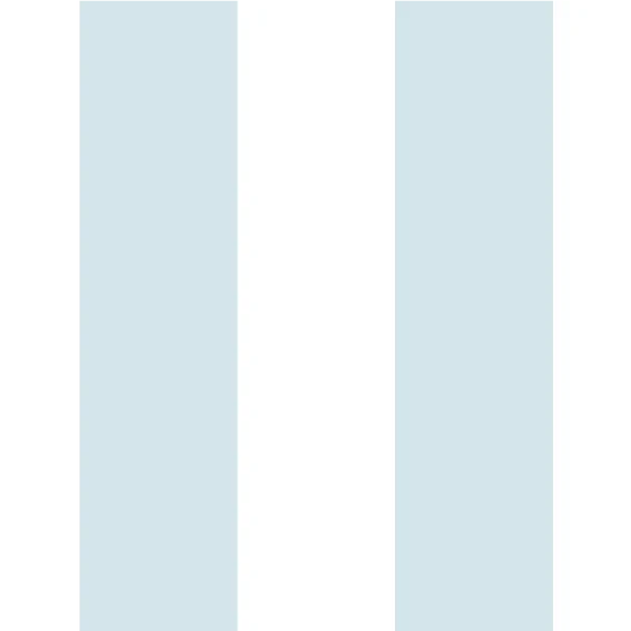 100x100cm Vinyle Rayé Bleu Clair