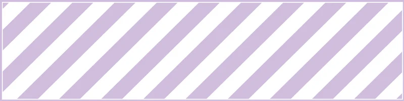 Tapis de couloir en vinyle 30x120 cm, rayures obliques lilas