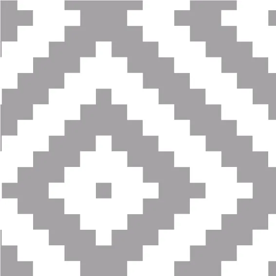 Vinyle Ethnique Chic Gris 50x300 cm