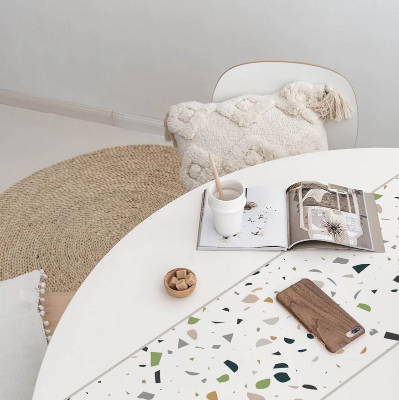 Tapis de passage en vinyle Terrazzo