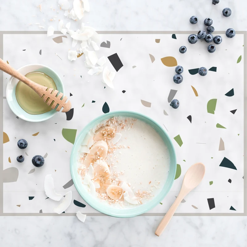 Sets de table en terrazzo