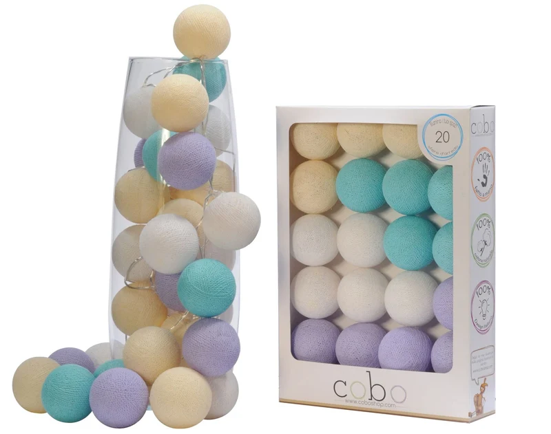 Boules de zircon lumineuses