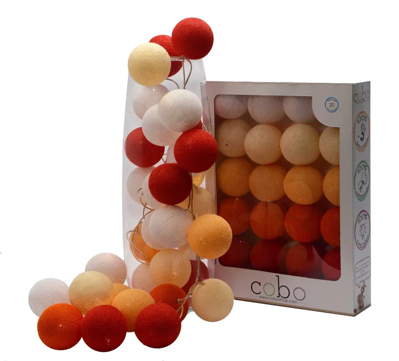 Boules de rubis brillantes