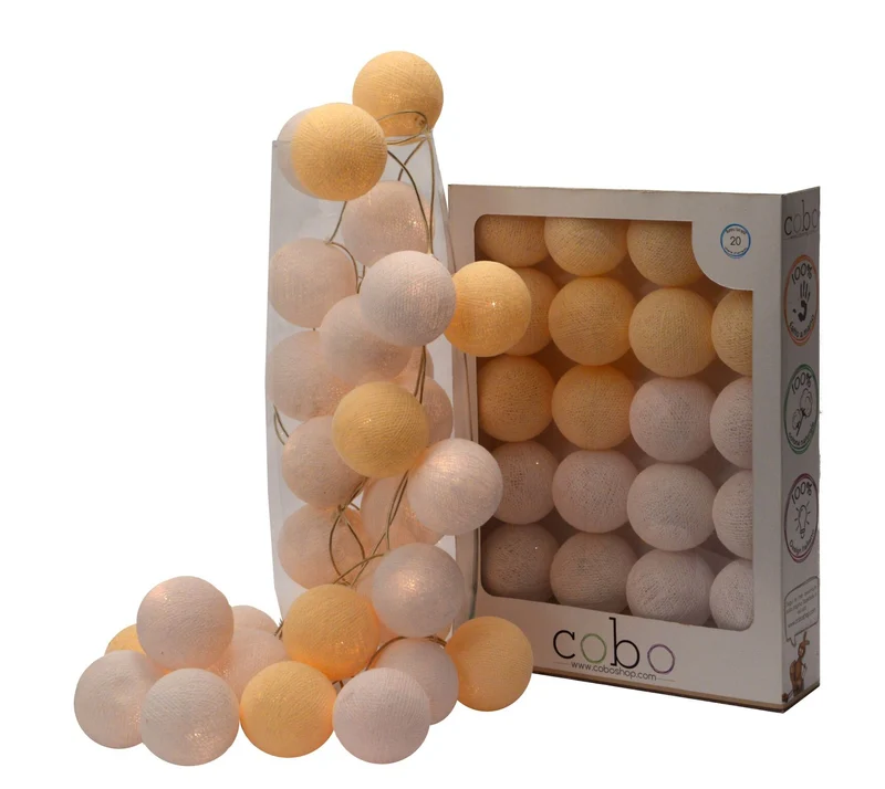 Globes brillants nacre