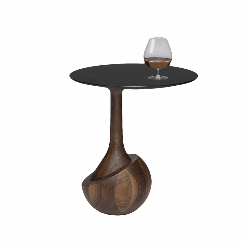 Walnut Wood Coffee Table ACHILLE by Elli Design