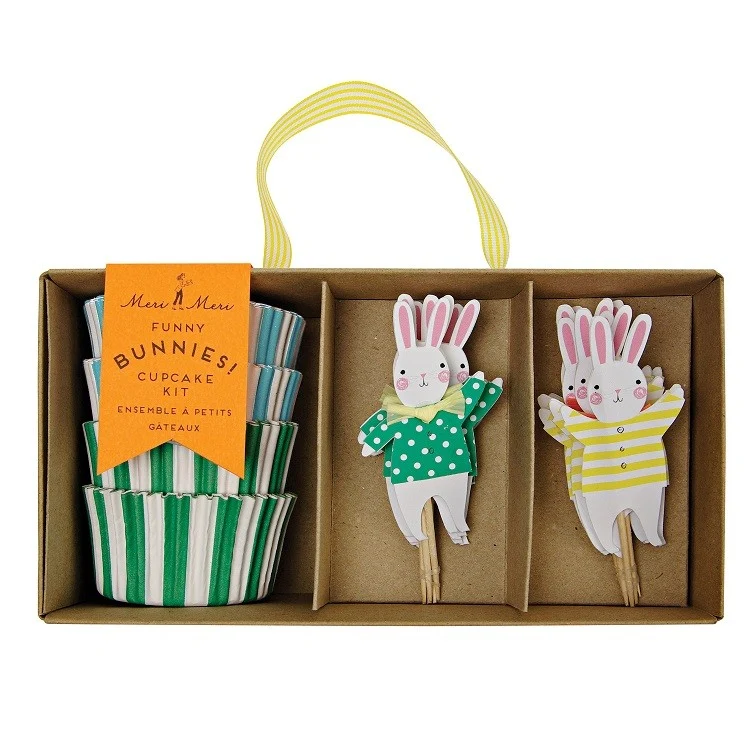 Petits gâteaux aux Pâques Meri Meri Toppers