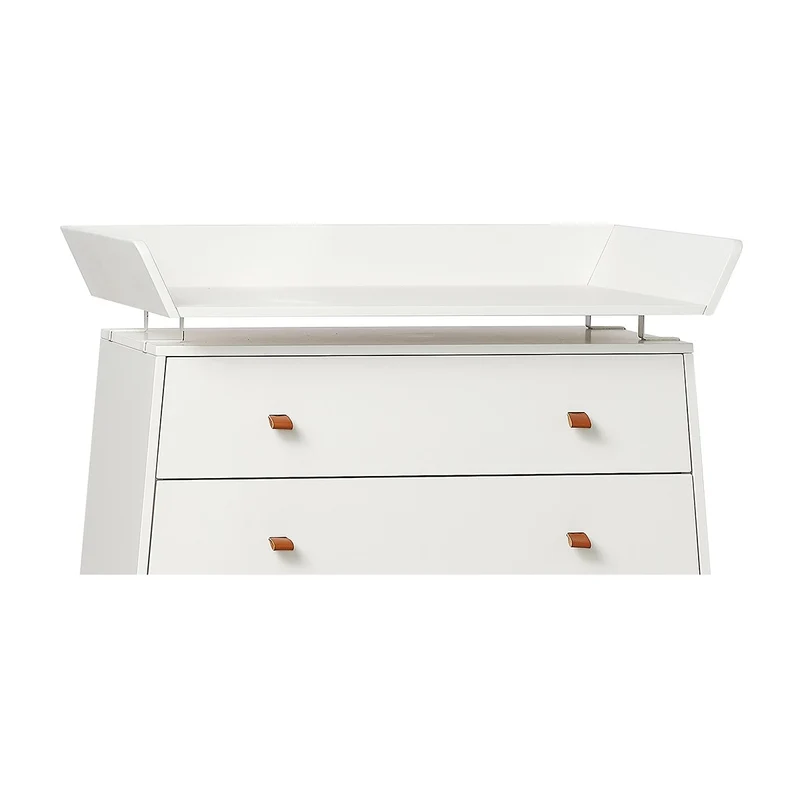 Etagère à langer pour commode Luna Leander blanche