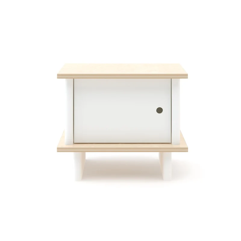 Table de chevet ML Blanc et Bouleau Oeuf NYC