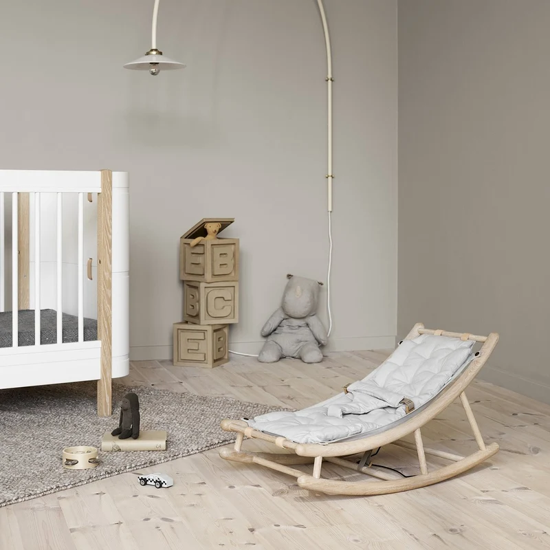 Videur en bois de chêne naturel Oliver Furniture